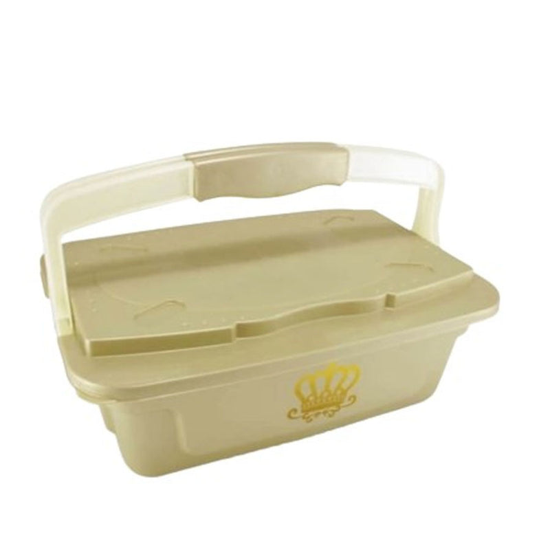 Organizador Infantil 5,6 Litros com Alça Dourado Cajovil