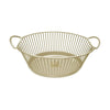 Majestic Cesta de Roupas e Objetos Infantil Dourado 38 x 62 x 26 cm - Adoleta Bebê