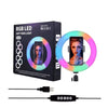 Soft Ring Light Live 20cm Com Suporte Para Celular 8” MJ-20 USB