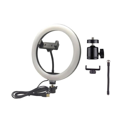 Soft Ring Light 26cm USB Com Suporte Para Celular