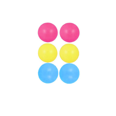 Kit Com 6 Bolas Para Tênis de Mesa Blister Cores Diversas