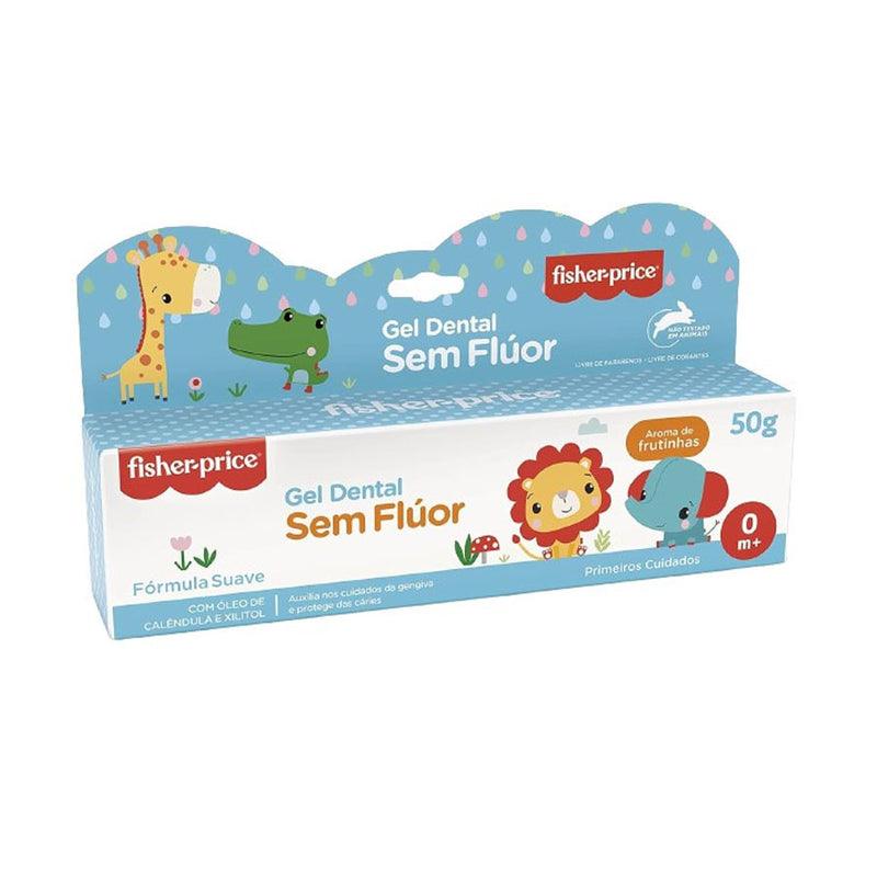 Gel Dental sem Flúor Fisher-Price 50g