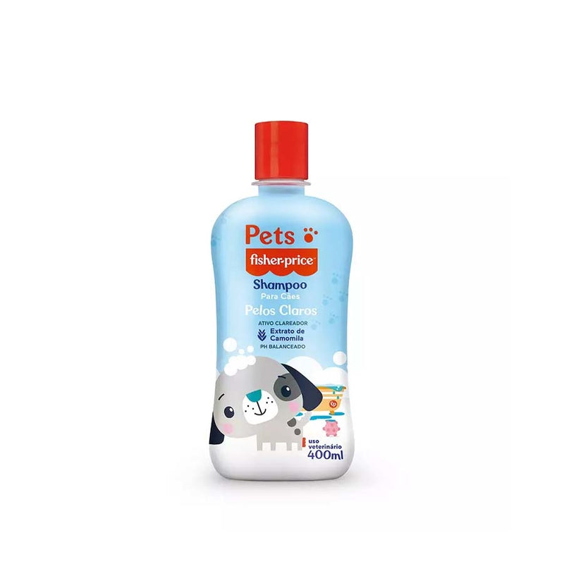 Shampoo para Cães PELOS BRANCOS 400ml Pets Fisher-Price