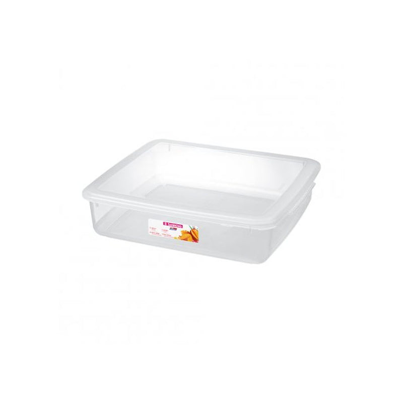 Pote Retangular Plástico 6,3L - Sanremo
