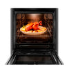 Fogão Continental 4 Bocas FC4VP Automático Mesa de Vidro Forno 57L - Preto