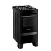 Fogão Continental 4 Bocas FC4VP Automático Mesa de Vidro Forno 57L - Preto