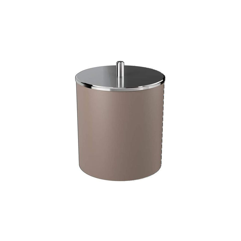 Lixeira com Tampa 5,4L Bege Inox - Coza