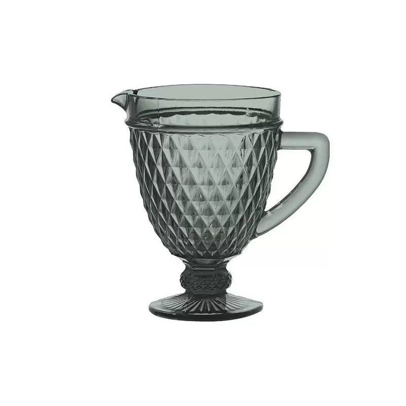 JARRA BICO DE ABACAXI 1 LITRO CINZA