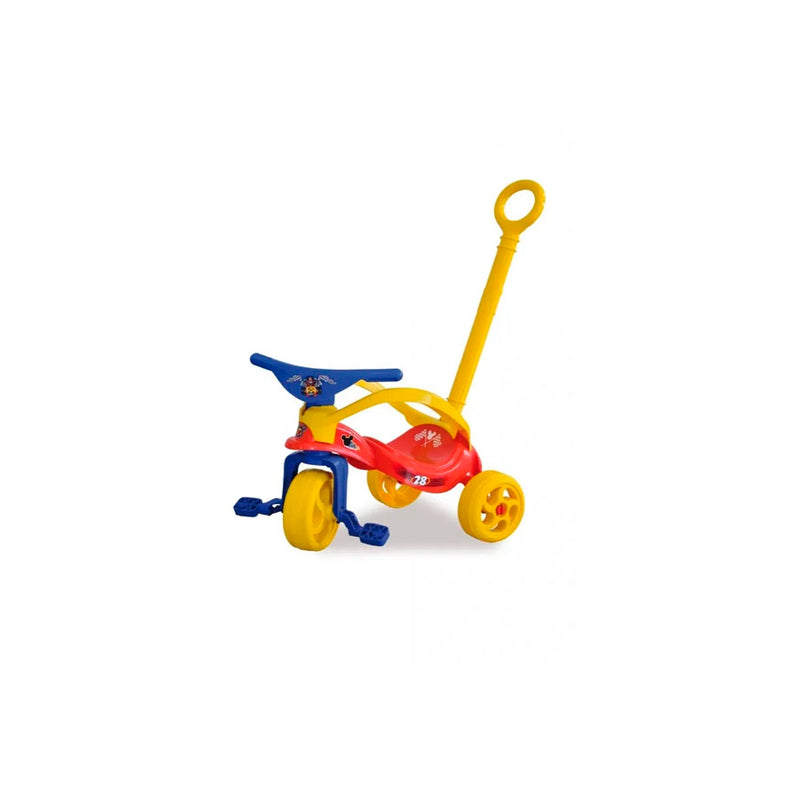 Triciclo Mickey Com Empurrador E Proteção 19787 Xalingo