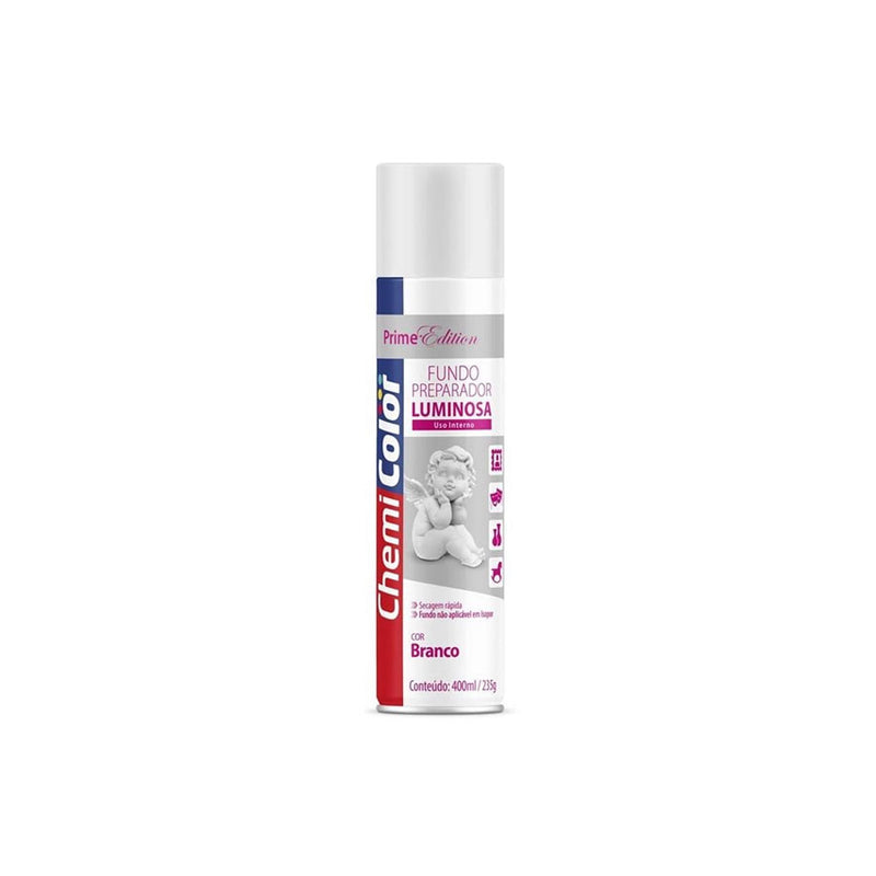 Tinta Chemicolor 400ml Luminosa Fundo Branco