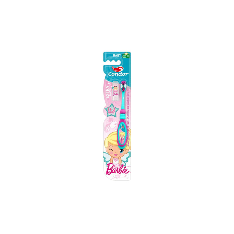 Escova Dental  Baby Barbie 0 a 2 Anos - Condor