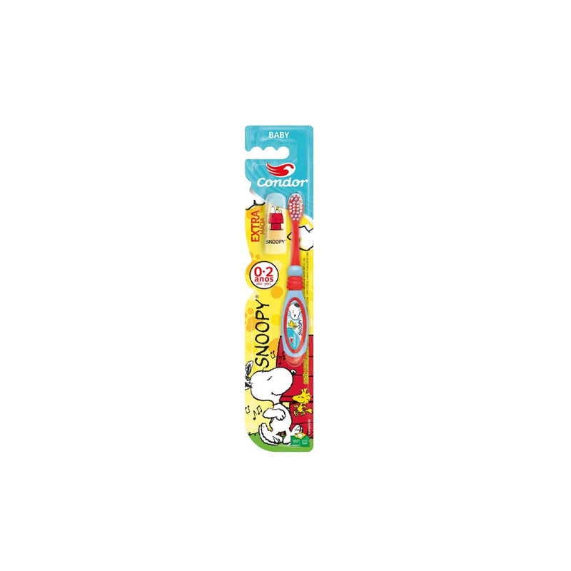 Escova Dental Infantil Snoopy 0 a 2 Anos, Condor