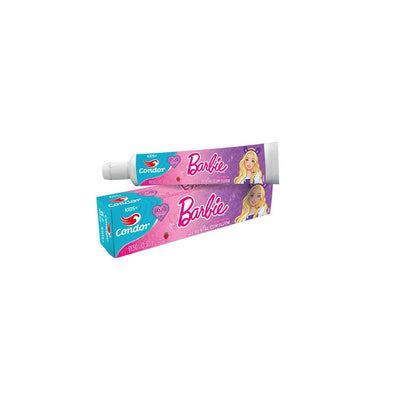 Gel Dental Condor Kids Barbie Morango 50G
