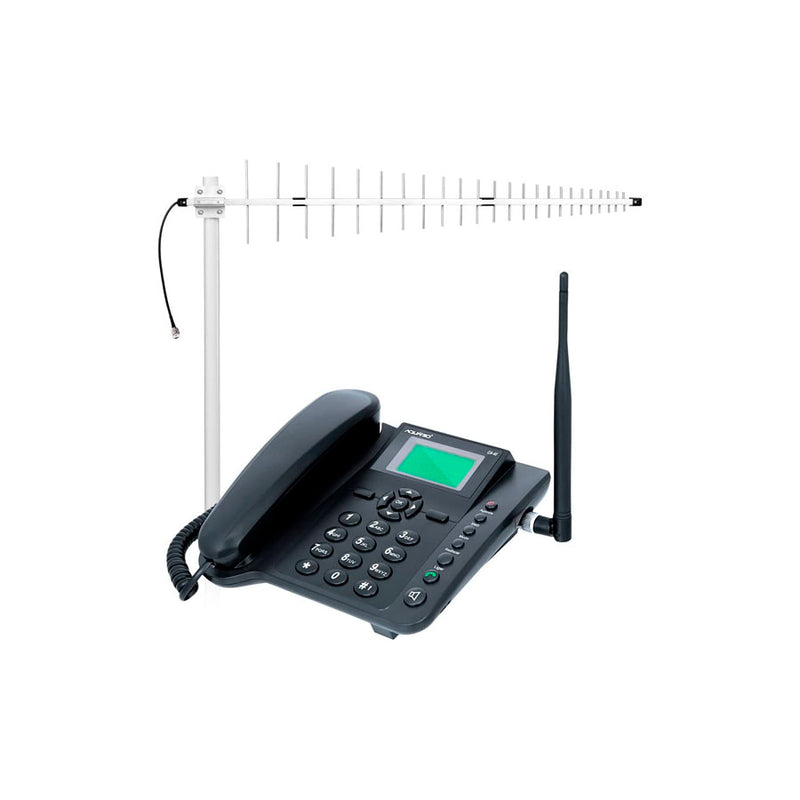 Telefone Celular Rural Aquário Ca-4200 Quadriband Dual Chip 2G - Preto - Quadriband
