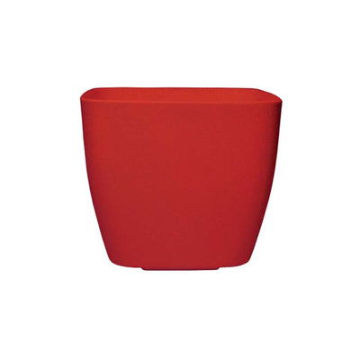 VASO PLÁSTICO MUSIQUE QUADRADO VERMELHO COMPATÍVEL COM POTE Nº 15