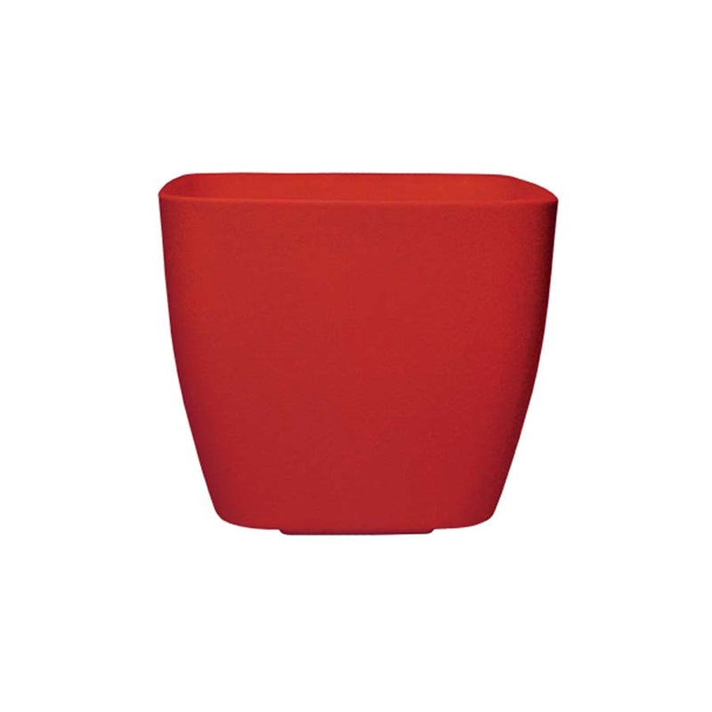 VASO PLÁSTICO MUSIQUE QUADRADO VERMELHO COMPATÍVEL COM POTE Nº 15