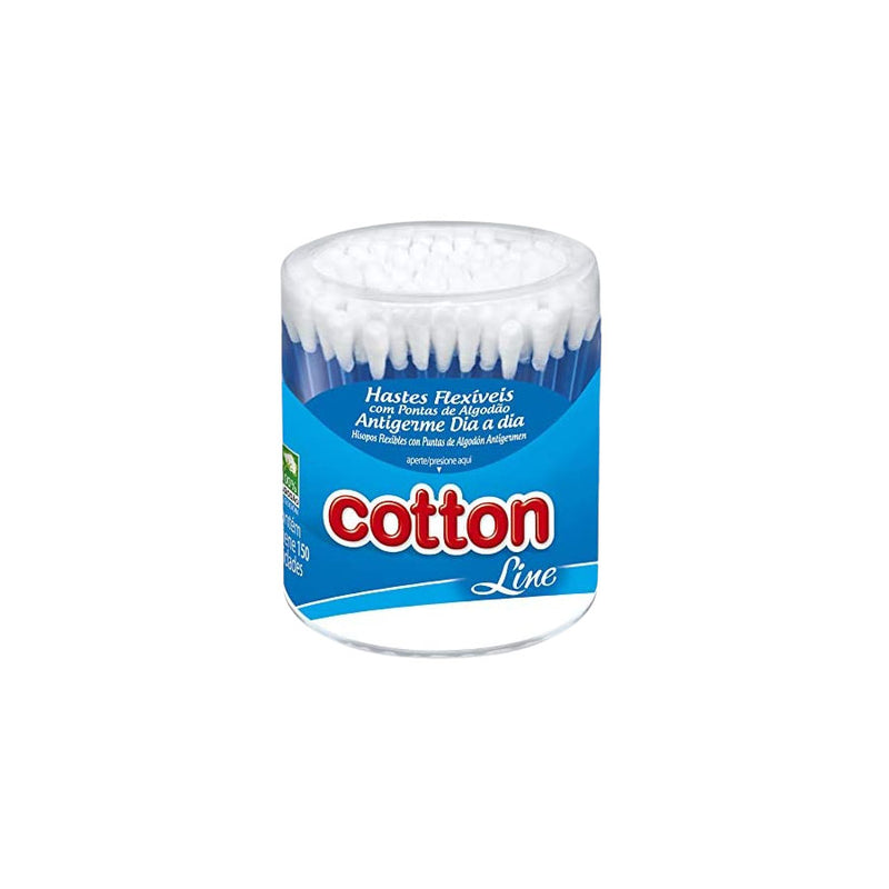 Hastes Flexíveis Pote Dia a Dia Com 150 Unid - Cotton Line
