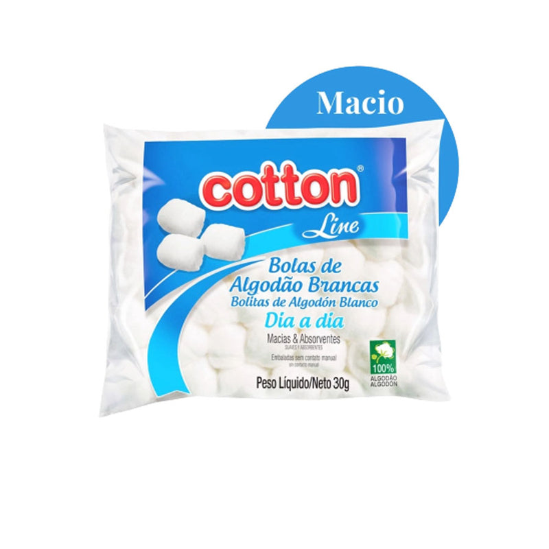 Algodão cotton line bolas 30G
