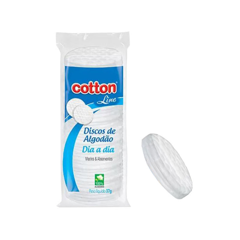 Disco de Algodão 37g - Cotton Line