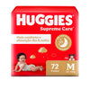 Fralda Huggies Supreme Care M 72 Unidades