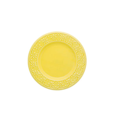 Prato para Sobremesa Amarelo 20cm - Oxford