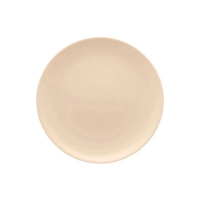 Prato Raso em Cêramica Merengue 26cm