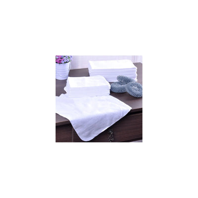 Flanela 27Cm X 40Cm 100% Algodão Branco 1 Und.