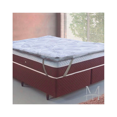 Pillow Top Casal Toque de Plumas Tessi 1,38x1,88m Extra Macio