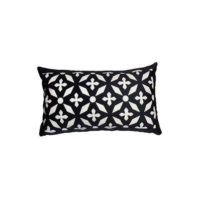 Capa Almofada Provence Star Preto 30X50Cm