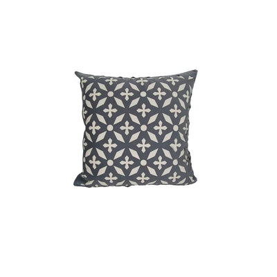 Capa Almofada Provence Star Cinza 50X50Cm