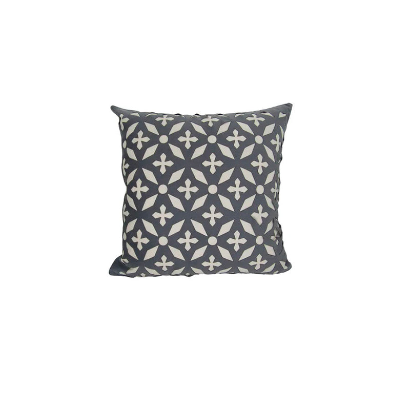 Capa Almofada Provence Star Cinza 50X50Cm