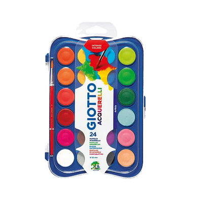 Aquarela 30mm 24 Cores - Giotto