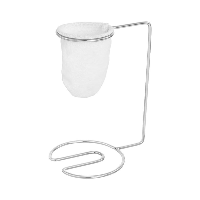 Coador de Café Individual Passador de Pano Suporte Cromado