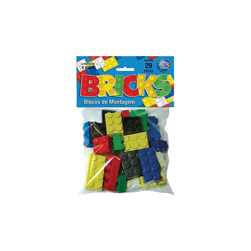 Blocos De Montagem Bricks Solapa  29 Peças