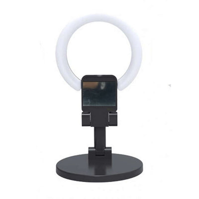 Ring Light com Espelho e cabo USB - Preto - BD 995