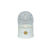 Porta Joias USB  Modelo Oval  com 01 gaveta - Branco Neve