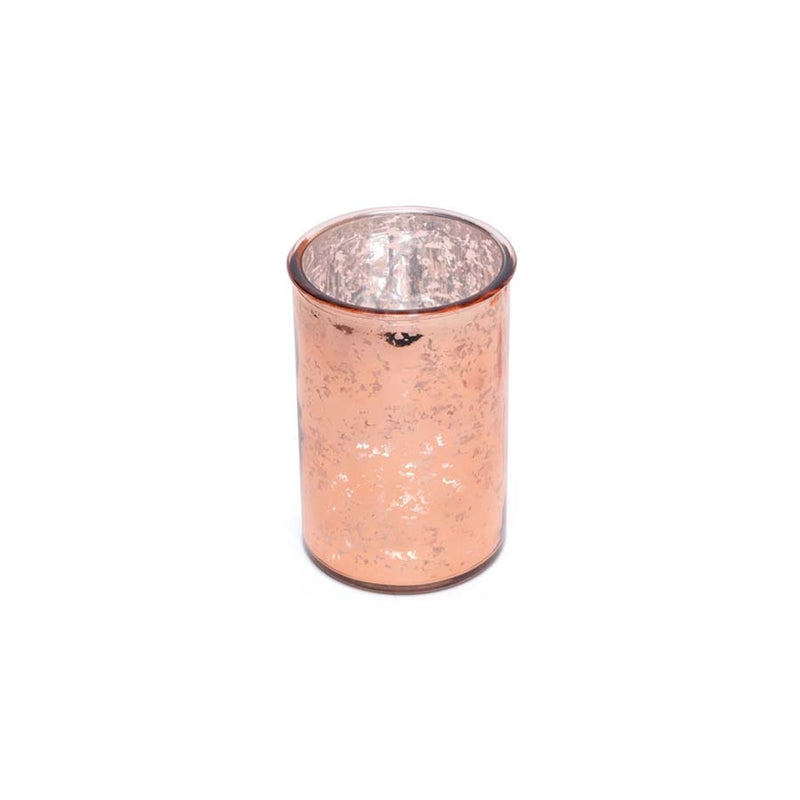 VASO DECORATIVO CILINDRO G COBRE 10X10X15 - 1 UM