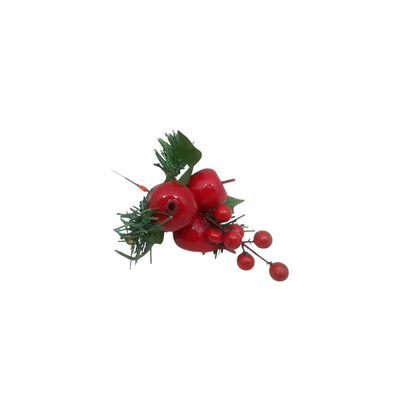 ENFEITE NATALINO FRUTAS E BERRIES NATALINA 22CM