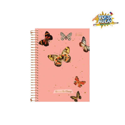 Caderno Colegial Capa Dura Become the Change 80 folhas - Cadersil