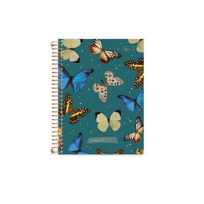 CADERNO COLEGIAL CAPA DURA 1X1 80FLS BECOME THE CHANGE CADERSIL
