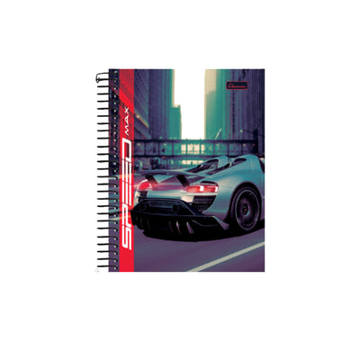 Caderno Espiral Capa Dura Speed Max 10 matérias - Cadersil