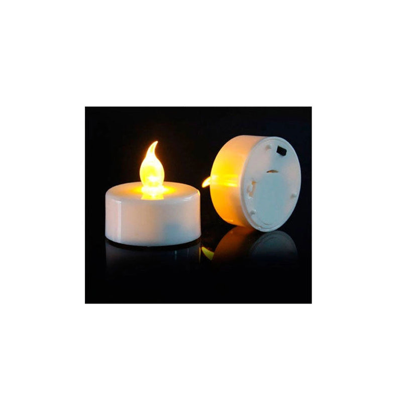 Mini Vela Artificial Luaz Amarela