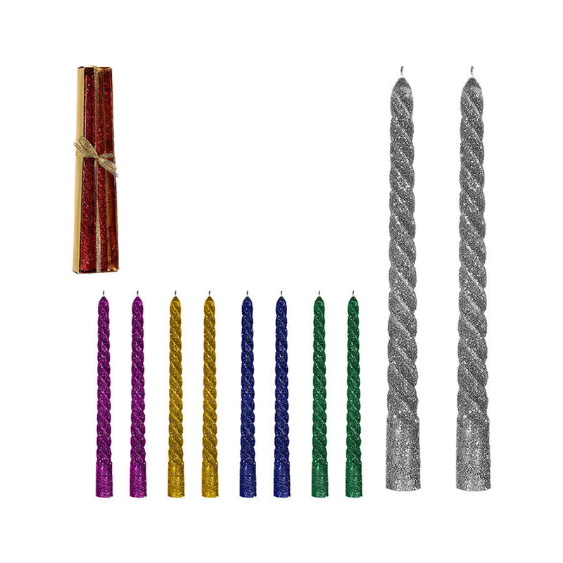 Vela Gliter Com 2 unidades 20Cm
