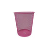 Lixeira de Metal Redonda Cores Diversas 27cm