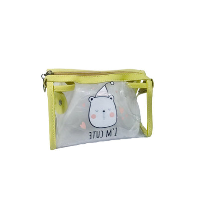 Necessaire Personalizada Amarela 18cm