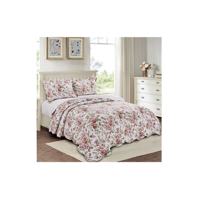 Colcha Queen Evolution Patchwork 3 Peças Camesa