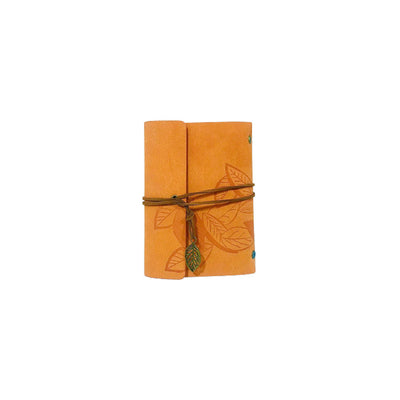 Agenda para Anotações com Pingente Laranja 14cm