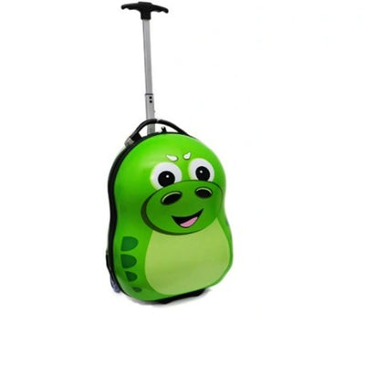 Mochila Escolar Infantil de Rodinhas DINOSSAURO   - 36CM