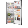 Geladeira Electrolux IF56B Top Freezer Frost Free Efficient Black Inox Look Com Autosense - 474L
