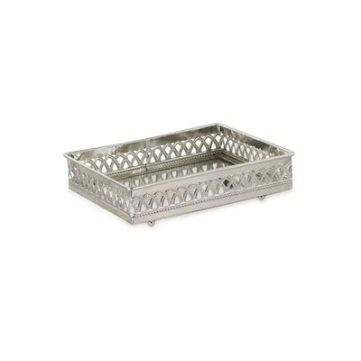 Bandeja Retângular Lavabo Espelhada 25cm